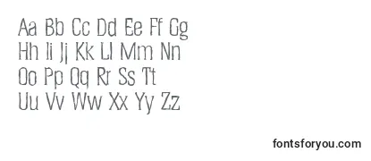 HeliumantiqueLightRegular Font