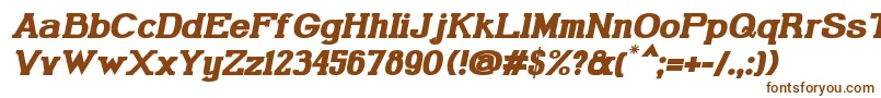 GabrielSerifBoldItalic Font – Brown Fonts