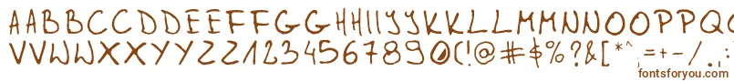 Gleitpfad Font – Brown Fonts