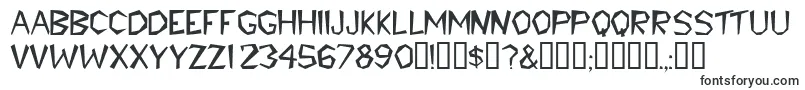 Tribaldisplaycapsssk-Schriftart – Schriftarten, die mit T beginnen