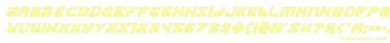 Zoomrunnerlaserital Font – Yellow Fonts