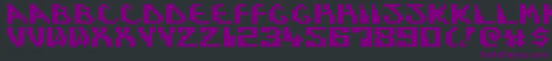 DynamicRecompilation Font – Purple Fonts on Black Background