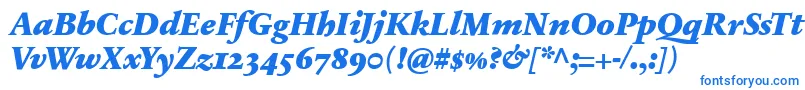 SabonnextLtBlackItalicOldStyleFigures Font – Blue Fonts