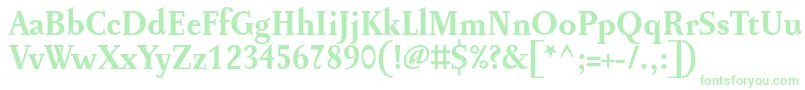 PentagrammeBold Font – Green Fonts