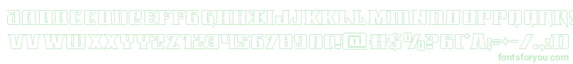 Lifeforceout Font – Green Fonts