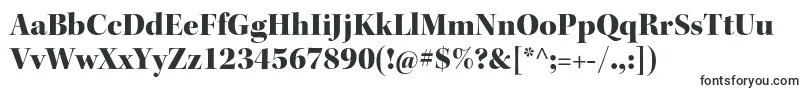 KeplerstdBlackdisp-fontti – muistomerkkifontit