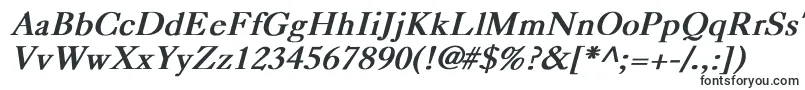 CaslonBoldItalic Font – Fonts for Google Chrome