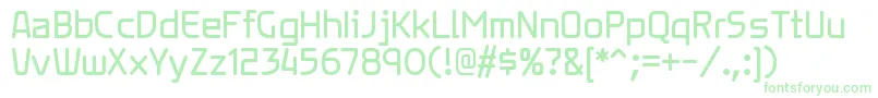 XenarargRegular Font – Green Fonts