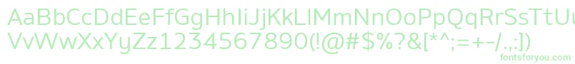 AminoRegular Font – Green Fonts