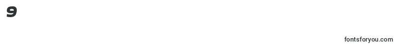 Шрифт GetvoipGrotesqueItalic – шрифты цифры 9