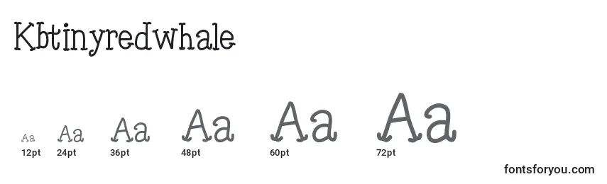 Kbtinyredwhale Font Sizes