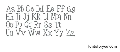 Kbtinyredwhale Font