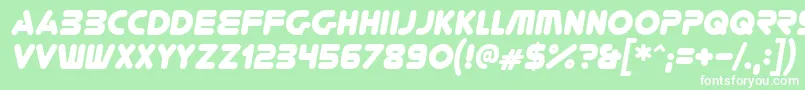 More about Youregone ffy Font Youregone ffy Font – White Fonts on Green Background
