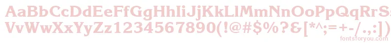 Korinnablackatt Font – Pink Fonts on White Background