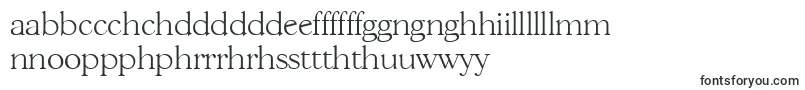 GascogneXlight-fontti – walesilaiset fontit