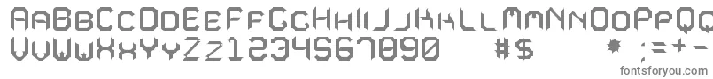 Шрифт MavoleSinpoTfb – серые шрифты