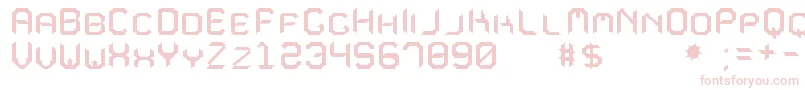 Шрифт MavoleSinpoTfb – розовые шрифты