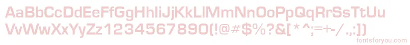EuroseRegular Font – Pink Fonts on White Background