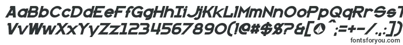 KannoBoldItalic Font – Fitness Fonts