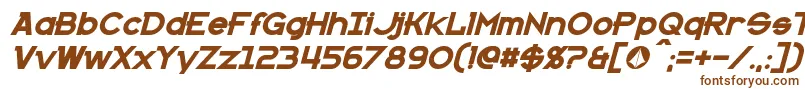 KannoBoldItalic Font – Brown Fonts