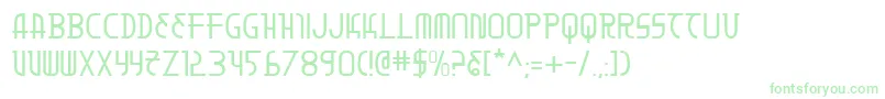 Moondart Font – Green Fonts on White Background