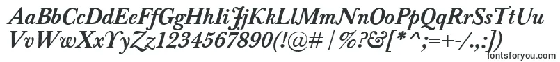 BaskervilleClassicoBolditalic Font – Fonts for iPhone
