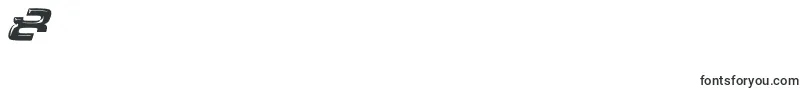 フォントOverThere – フォント数字8