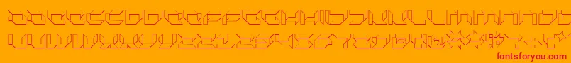 More about Plurs Font Plurs Font – Red Fonts on Orange Background