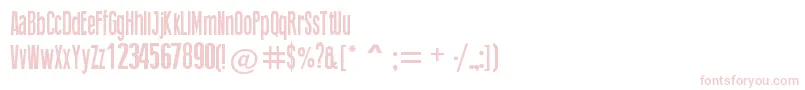 ThingPress Font – Pink Fonts on White Background