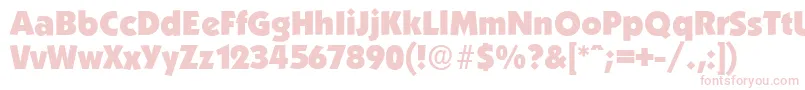 KoblenzserialHeavyRegular Font – Pink Fonts