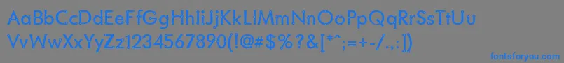 Weitere Informationen zur BlacksmithDelight-Schriftart BlacksmithDelight-Schriftart – Blaue Schriften auf grauem Hintergrund