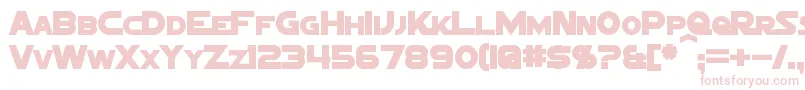フォントSigmaFiveMarqueeBold – ピンクのフォント