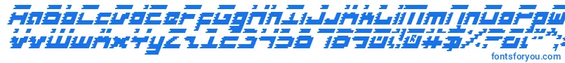 Fonte RoidRageItalic – fontes azuis