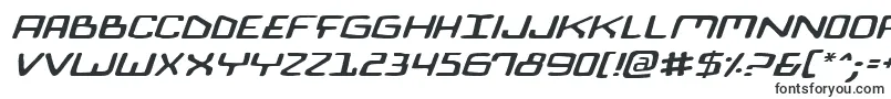 Шрифт BionicComicExpandedItalic – графические шрифты