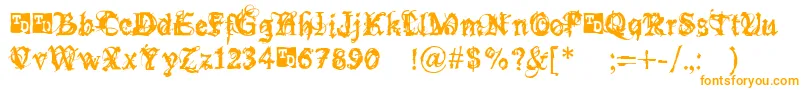 BokononTrialVersion Font – Orange Fonts