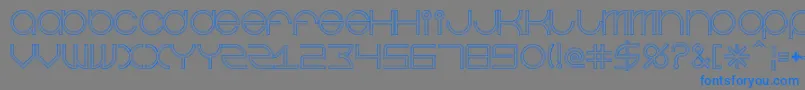 Подробнее о шрифте BeastmodeDoubleline Шрифт BeastmodeDoubleline – синие шрифты на сером фоне