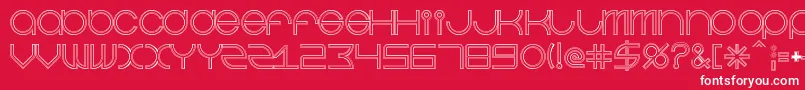 En savoir plus sur la police BeastmodeDoubleline Police BeastmodeDoubleline – polices blanches sur fond rouge