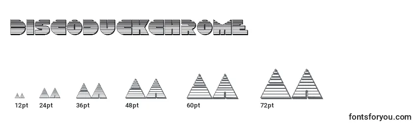 Discoduckchrome Font Sizes