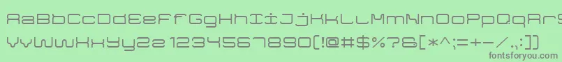 Шрифт GameFont7 – серые шрифты на зелёном фоне