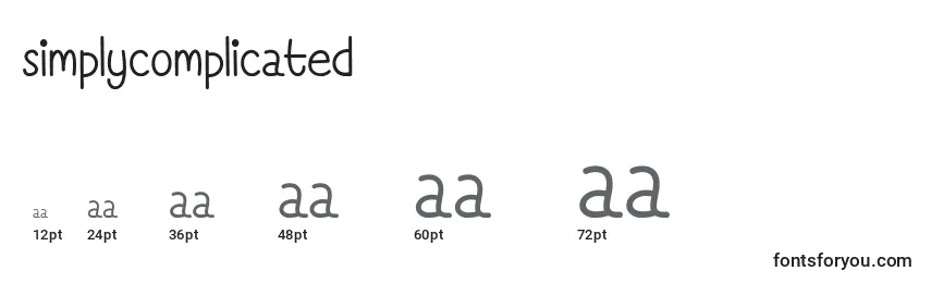 SimplyComplicated Font Sizes