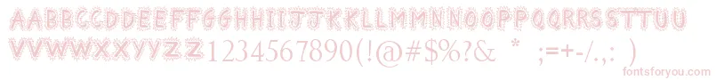 ComicalSmash Font – Pink Fonts on White Background