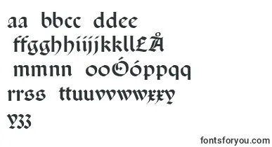 SanMarcoLt font – polish Fonts