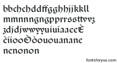 SanMarcoLt font – creole Fonts