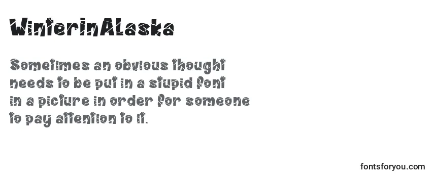 WinterInAlaska Font