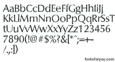 ColumbiaantiqueRegular font – rough Fonts