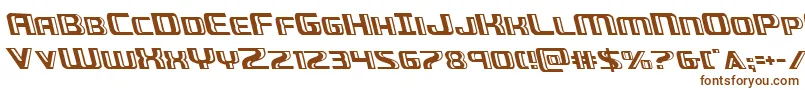 Greasegunleft Font – Brown Fonts