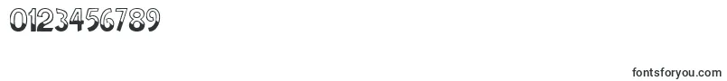 Halfbakedssk-Schriftart – Schriften für Zahlen und Nummern