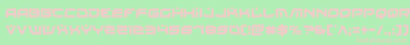 Battlefieldv4cond Font – Pink Fonts on Green Background