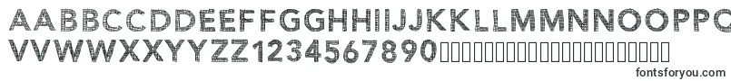 Шрифт Bluenoon – большие шрифты