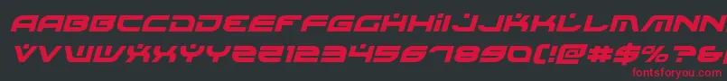 Battlefieldv4ital Font – Red Fonts on Black Background